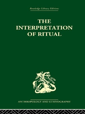 cover image of The Interpretation of Ritual